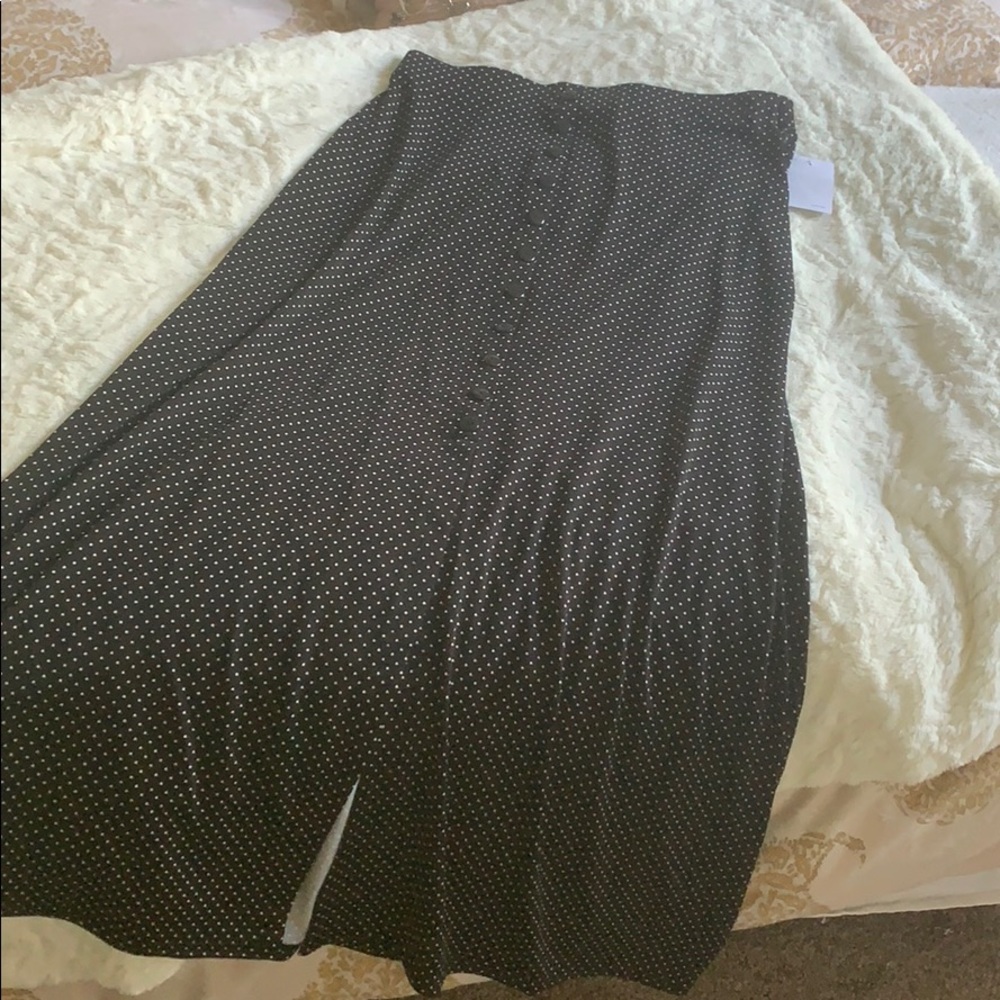 Brand new midi polka  dot skirt Urban outfitter